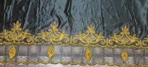 Robe en tissu satiné non tissé léger de haute qualité pour filles Gograd avec des caractéristiques anti-taches et résistantes aux taches pour les mariages - Product Image 2