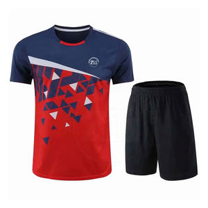 Tenue d'entraînement de volley-ball de qualité supérieure, uniforme respirant et léger, impression par transfert thermique, grande taille, 100 % personnalisable, en promotion - Product Image 1