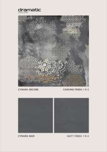 Azulejos de porcelana mate tallados de 600x600 mm, producidos para lograr un característico de superficie en capas, un movimiento visual tranquilo y una mayor durabilidad. - Product Image 3