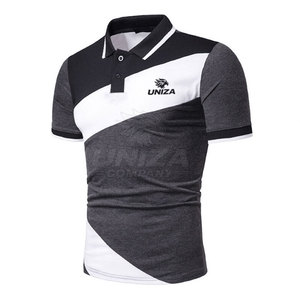 เสื้อกอล์ฟลำลองระดับพรีเมียมสำหรับผู้ชาย ผ้าถักเนื้อนุ่ม ระบายอากาศได้ดี แขนสั้น ดีไซน์คอปกคลาสสิก เหมาะสำหรับใส่ในชีวิตประจำวัน - Product Image 3