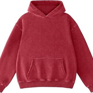 Sudadera con Capucha para Hombre, Casual, Holgada, 100% Algodón Lavado, con Bolsillo Frontal Grande, Diseño Estampado, Manga Regular, Impermeable y Transpirable - Product Image 1