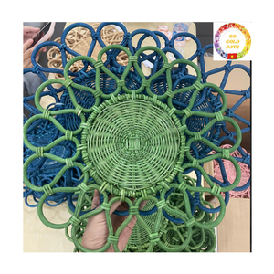 ของตกแต่งโต๊ะหวายธรรมชาติ |   แผ่นรองจานทอมือ |   แผ่นรองกันลื่นทนทาน |   ขายส่งจำนวนมากจากเวียดนาม - Product Image 4