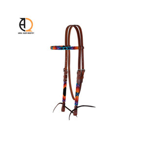 Harnais réglable en cuir avec sangle en nylon, équipement équestre, harnais pour cheval - Product Image 6