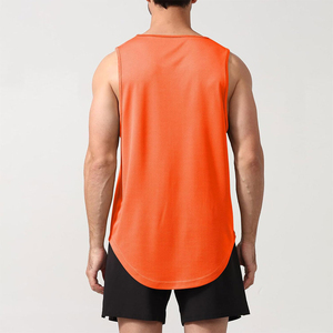 Compre Ahora Nueva Camiseta sin Mangas de Estilo Urbano para Hombre, Personalizada, 100% Poliéster, de Secado Rápido y Transpirable para el Verano - Product Image 6