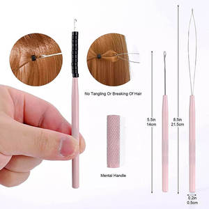<b>Hair</b> Extension Pliers Metal Pink Double Spring Non Slip <b>Grip</b> For Installation And Removal <b>Hair</b> Extension Pliers Kit Top Quality - Product Image 3