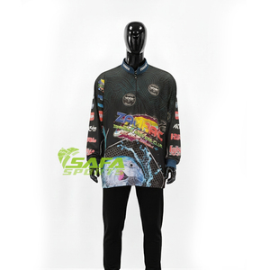 Vêtements de pêche personnalisés SAFA SPORTS pour hommes, chemises de pêche avec protection UV, équipement de pêche, vêtements de performance pour activités de plein air en Floride - Product Image 1