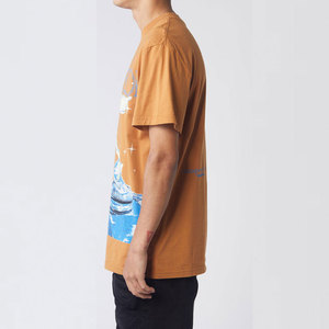 T-shirt Homme Col Rond en Coton Polaire Uni 100% Coton, Coupe Ample, Respirant, Séchage Rapide, Écologique – Meilleure Vente, Design Tendance - Product Image 6