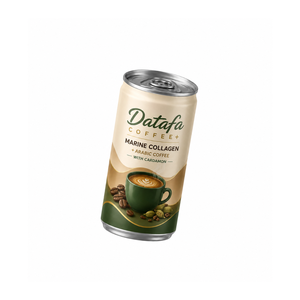 Datafa OEM/ODM Functional Drink Coffee With Cardamon And Collagen 200ml Tin Can Packaging - Product Image 2