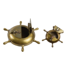 Brass Design <b>Ashtray</b> Three <b>Ashtray</b> Combo Finishing Design Tableware Garden Bar Home and Hotel Office Design <b>Ashtrays</b> - Product Image 5