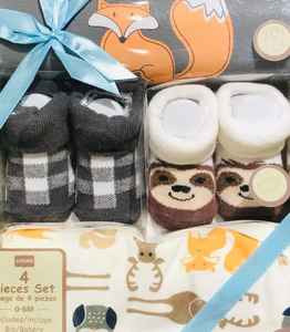 Conjunto Esencial para Recién Nacidos (0-6 Meses) |   Ropa de Bebé Transpirable de Calidad de Exportación New Vision |   Body con Diseño de Patrón Personalizado y Color a Elección - Product Image 4