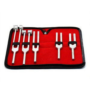 Juego de 5 diapasones para terapia de sanación, instrumentos de diagnóstico médico y quirúrgico - Product Image 1