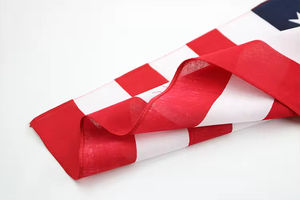 Bandanas carrées en toile de coton Hip Hop pas chères, foulard turban personnalisé, drapeau américain Union Jack 55x55cm, respirant - Product Image 5