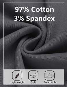 Pantalons cargo pour hommes en gros, pantalons cargo de couleur unie, pantalons cargo de haute qualité fabriqués au Pakistan avec logo imprimé numériquement - Product Image 6