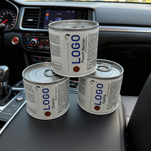 Ambientador Líquido Moderno de Plástico de Lujo al por Mayor con Iniciales, Gel Aromático Personalizado de Larga Duración para Coche, Néctar de Melocotón Dulce - Product Image 2