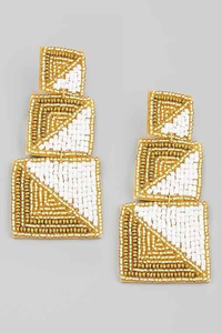 Pendientes de Perlas Multicolores, Joyería Artificial con Perlas y Diamantes para Regalo de Boda para Mujer por MD HANDICRAFTS - Product Image 6