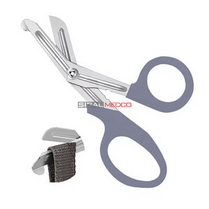 Tijeras para Vendajes Trauma Shear de 5.5 Pulgadas, Grado Alemán, Acero Inoxidable, para Emergencias Médicas, Primeros Auxilios y Cirugía - Product Image 1