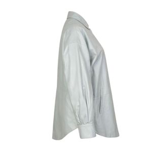 Custom Design Women <b>Leather</b> <b>Shirts</b> Pakistan Made Customized Cheap Price <b>Leather</b> <b>Shirts</b> For Sale - Product Image 2