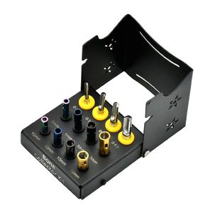 Kit de Extracción Ósea Dental, Juego de Brocas para Extracción de Hueso con 12 Tapones, Instrumentos Quirúrgicos para Implantes, Proveedor con Certificación CE - Product Image 1