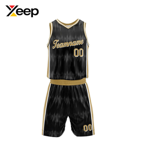 Uniforme de Baloncesto Personalizado para Hombre XEEP XC-BU-67 de Alta Calidad, Alto Rendimiento, Ligero, Transpirable y con Transferencia de Calor - Product Image 2