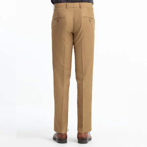 Nouveau pantalon habillé slim à rayures pour homme – Formel, décontracté, de bureau – Coupe ajustée, design élégant en tissu – OEM ODM - Product Image 5