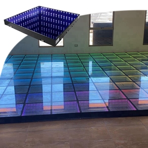 Anycase Chất lượng cao màu đen 3 năm bảo hành dễ dàng lắp ráp Disco ngoài trời 3D LED Dance sàn cho thuê tổ chức sự kiện - Product Image 4