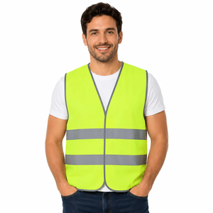 Gilet de sécurité personnalisé, gilet réfléchissant haute visibilité pour les ingénieurs, les entrepreneurs, le personnel d'entrepôt, les équipes de livraison et les travailleurs - Product Image 5