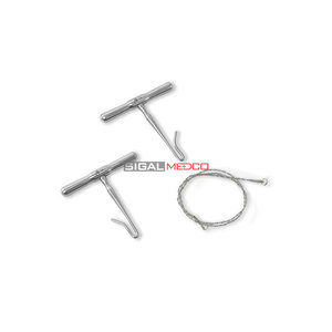 Kit d'instruments chirurgicaux orthopédiques en acier inoxydable avec poignées ergonomiques pour la coupe osseuse, réutilisable, professionnel, pour traumatismes - Product Image 2