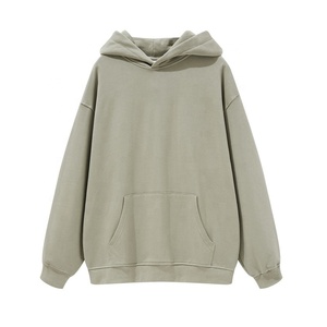 Pull à capuche pour homme, coupe classique, tricoté, avec poches, style color block, pour l'automne - Product Image 6