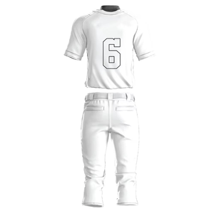 Uniformes de baseball pour hommes de haute qualité avec logo personnalisé, dernier design, taille et couleur personnalisées, ensembles respirants - Product Image 2