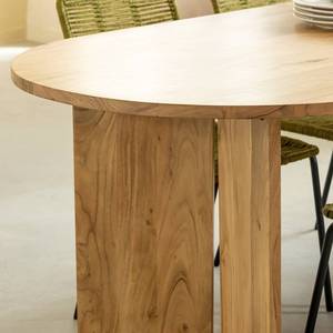 Table à manger ovale en bois d'acacia Vandana Solace Pebble - Product Image 2