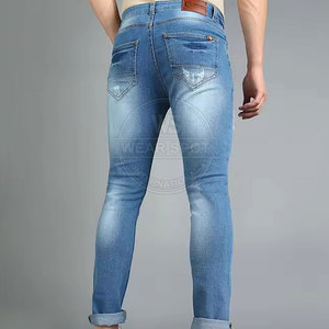 Pantalones de mezclilla de color sólido de la mejor calidad para hombre, estilo nuevo, para uso en exteriores, a precio económico, de Wearspot International - Product Image 2