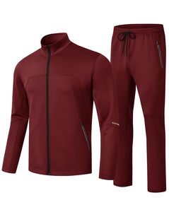 Conjunto Deportivo de 2 Piezas para Hombre, Sudadera con Cierre Completo, Conjunto para Correr, Venta al Por Mayor OEM - Product Image 1