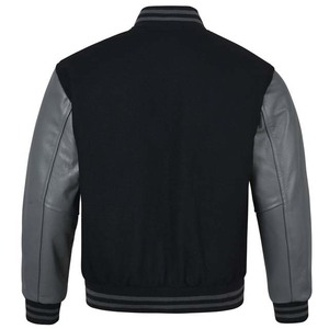 New Style Custom Varsity <b>Jacket</b> Wool MADE Wholesale Letterman <b>Jacket</b> With <b>Leather</b> Sleeves College Baseball <b>jacket</b> For <b>Men</b> - Product Image 3