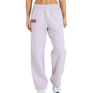 Womens Mid Waist <b>Fleece</b> <b>Jogger</b> Pants Comfortable Sports Sweatpants Stretch Breathable Athletic Trousers Running Fitness Gym - Product Image 1