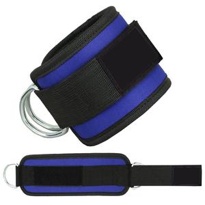 Sangle de cheville en néoprène et spandex imperméable avec fermeture auto-agrippante, respirante et réglable pour la musculation et l'entraînement professionnel - Product Image 3