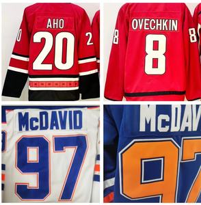 Toptan Kalite Erkek %100 Polyester Nefes Alabilen 3D Nakış Baskılı Buz Hokeyi Formaları 220g Kumaş Stokta Çoklu Pozisyonlar - Product Image 3