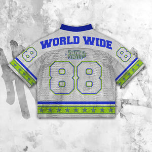 High Quality 2026 Custom Football Jersey Short Sleeve Breathable Mesh Printed Team Uniform OEM Maan Wears - Product Image 3