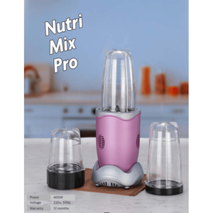 Electric Nutri Blender | Juicer Mixer Extractor | Portable Smoothie <b>Maker</b> for Fruits Vegetables & Shakes - Product Image 1
