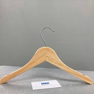 Eco-Friendly <b>Wooden</b> Baby Hangers with Custom Logo Wholesale Premium Quality Clothes Hanger Kids from Vietnam Factory - Product Image 5