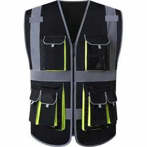 Gilet de sécurité réfléchissant de classe 2 ANSI pour travaux en extérieur, avec logo personnalisé, imperméable et haute visibilité - Product Image 2