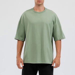 Camiseta de Algodón Sostenible para Hombre, Tacto Suave, Fibra Natural, Informal, Básica, para Uso Diario - Product Image 2