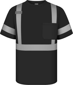 Polo en coton réfléchissant haute visibilité pour ambulanciers, broderie de logo personnalisée, officiers médicaux, toutes saisons, toutes tailles - Product Image 1