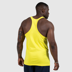 Débardeur de sport pour homme avec logo brodé sur le devant, 100% coton, respirant, séchage rapide, pour entraînement - Product Image 3