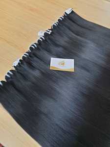 Extensiones de cabello Remy vietnamita virgen 100% 8-32 pulgadas Super doble hueso recto todos los colores tinte Compatible precio al por mayor - Product Image 5