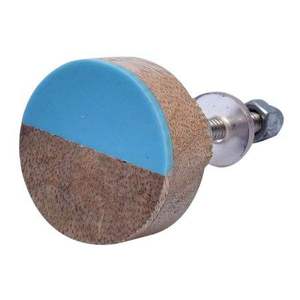 Resin Wood Eco-Friendly Decoupage Customized Shape Fashion Home Decor <b>Knob</b> - Product Image 1