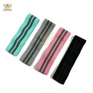 ชุดยางยืดออกกำลังกายสำหรับบริหารสะโพกผู้หญิง แบบวงกลม กว้าง กันลื่น สำหรับออกกำลังกายกล้ามเนื้อก้น ทำจากโพลีเอสเตอร์คุณภาพสูง - Product Image 3