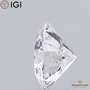 Impresionante Diamante Cultivado en Laboratorio CVD de 1.00 Quilates, Corte Redondo, Color D, Claridad VVS1, 6.39 MM, con Certificado IGI, Pieza Nupcial Personalizada - Product Image 3
