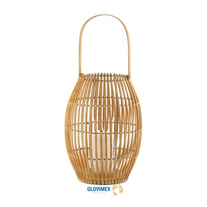 New Design Handmade <b>Bamboo</b> Rattan <b>Lantern</b> Natural Decorative Lighting for Bedroom and Living Room - Product Image 3
