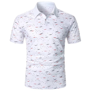 Polo personnalisé respirant et à séchage rapide, polos de golf sublimés pour hommes - Product Image 6
