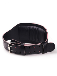 2026 Black White Pink Blue Gray Heavy Duty <b>Training</b> Squat Deadlift Weightlifting Powerlifting Double Buckle Leather <b>Weight</b> - Product Image 5